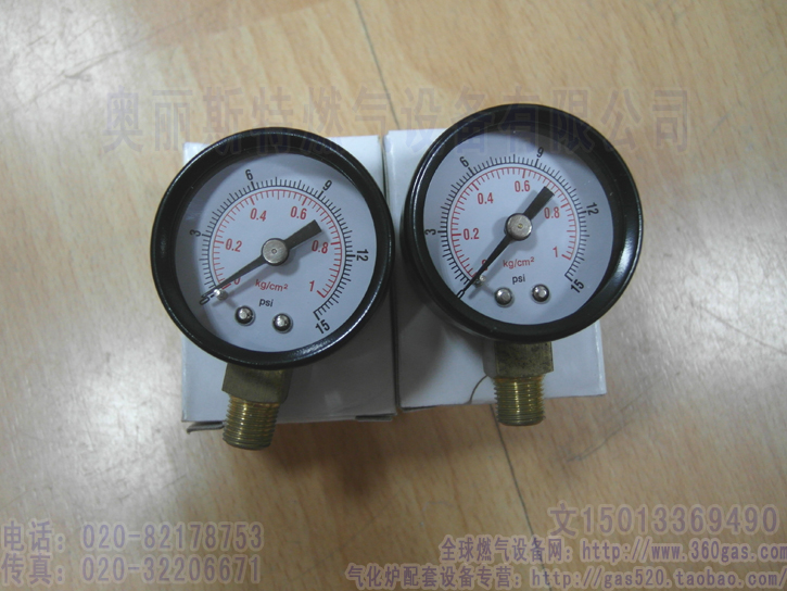 YEA/YHEI Y-40徑向壓力表,0-5kg/cm2氣壓表,液化氣壓力表,PRESSURE GAUGE